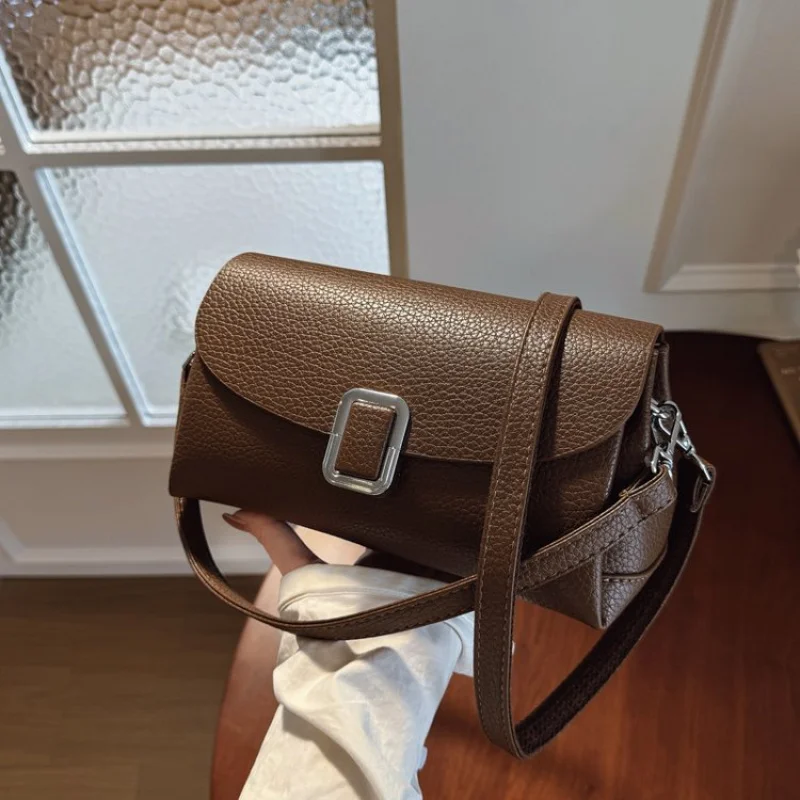 

2025 Новая высококачественная женская роскошная брендовая кожаная сумка на плечо, известный дизайнер, модный дизайн, популярная классическая элегантная повседневная сумка ​