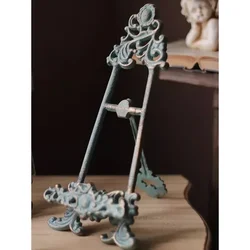 Retro Nostalgic Cast Iron Photo Frame Creative Desktop Picture Holder European Style Decoration for Home Ornaments