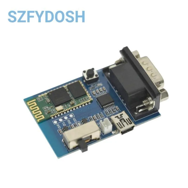 RS232 Bluetooth Serial Adapter Board Communication Master Slave 2 Modes 5V Mini USB Bluetooth Serial Port Profile Module