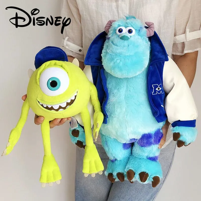 Disney Monsters University Plush Toys James P Sullivan Peluche Mike Wazowski Doll Monsters Inc Stuffed Toys For Children Gift