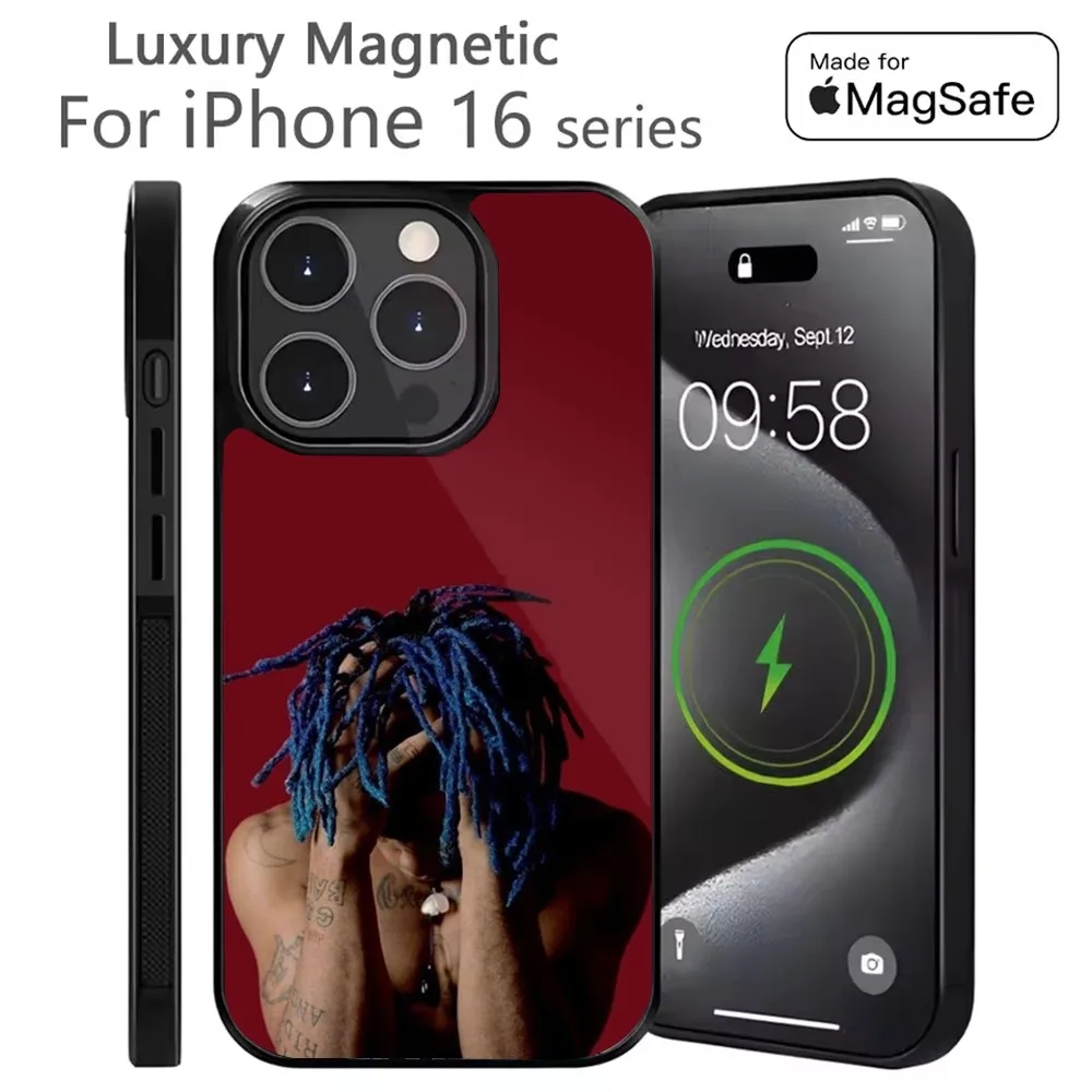 

Rapper X-XXX-T-TentacionsS-S 17 Phone Case For iPhone 16,15,14,13,12,11,Plus,Pro,Max Mini Magsafe Magnetic Wireless Charging