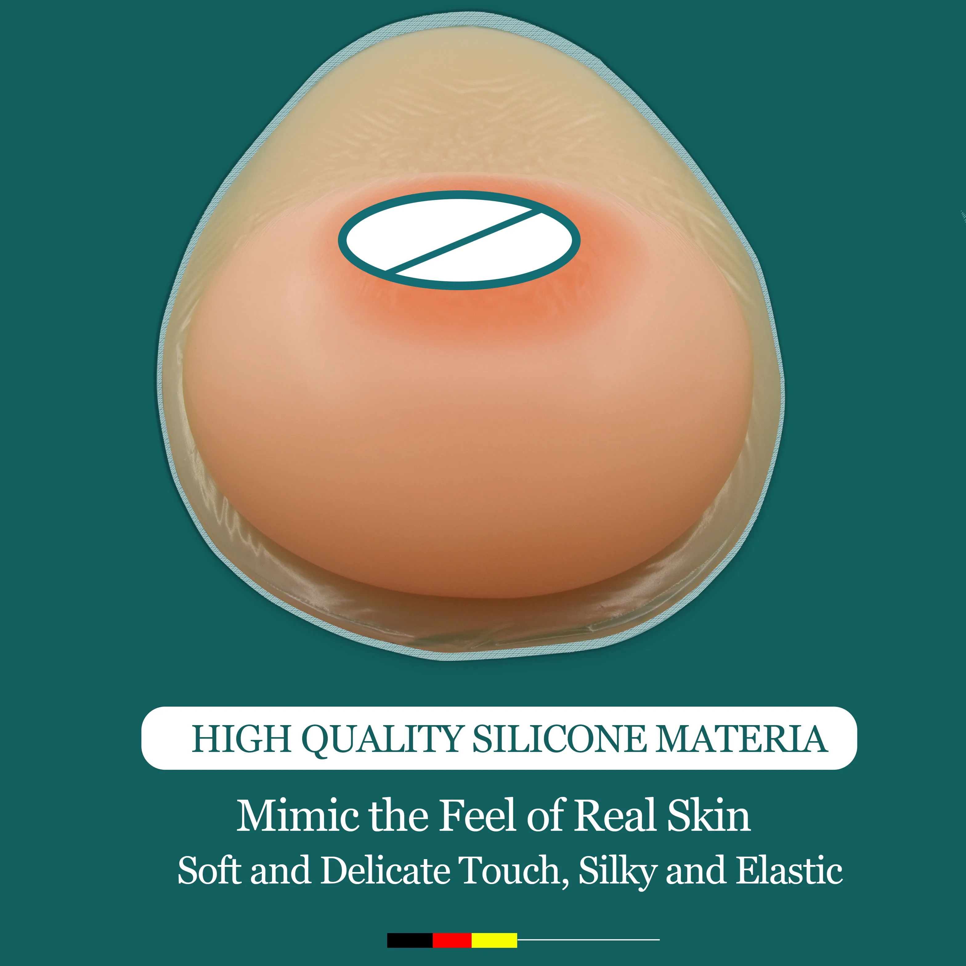 Silicone Breast Forms Prosthetic Breast for Transgender Mastectomy Crossdressers and Cosplay Fake Breasts