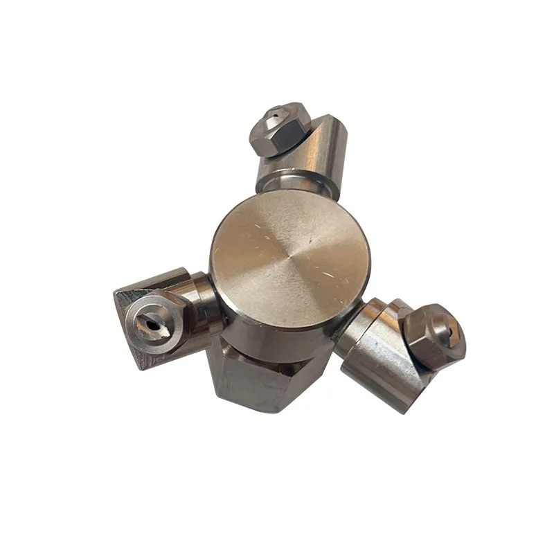 

Stainless steel high pressure rotating nozzle mist column cleaning assembly Large area cleaning bucket cleaning trolley