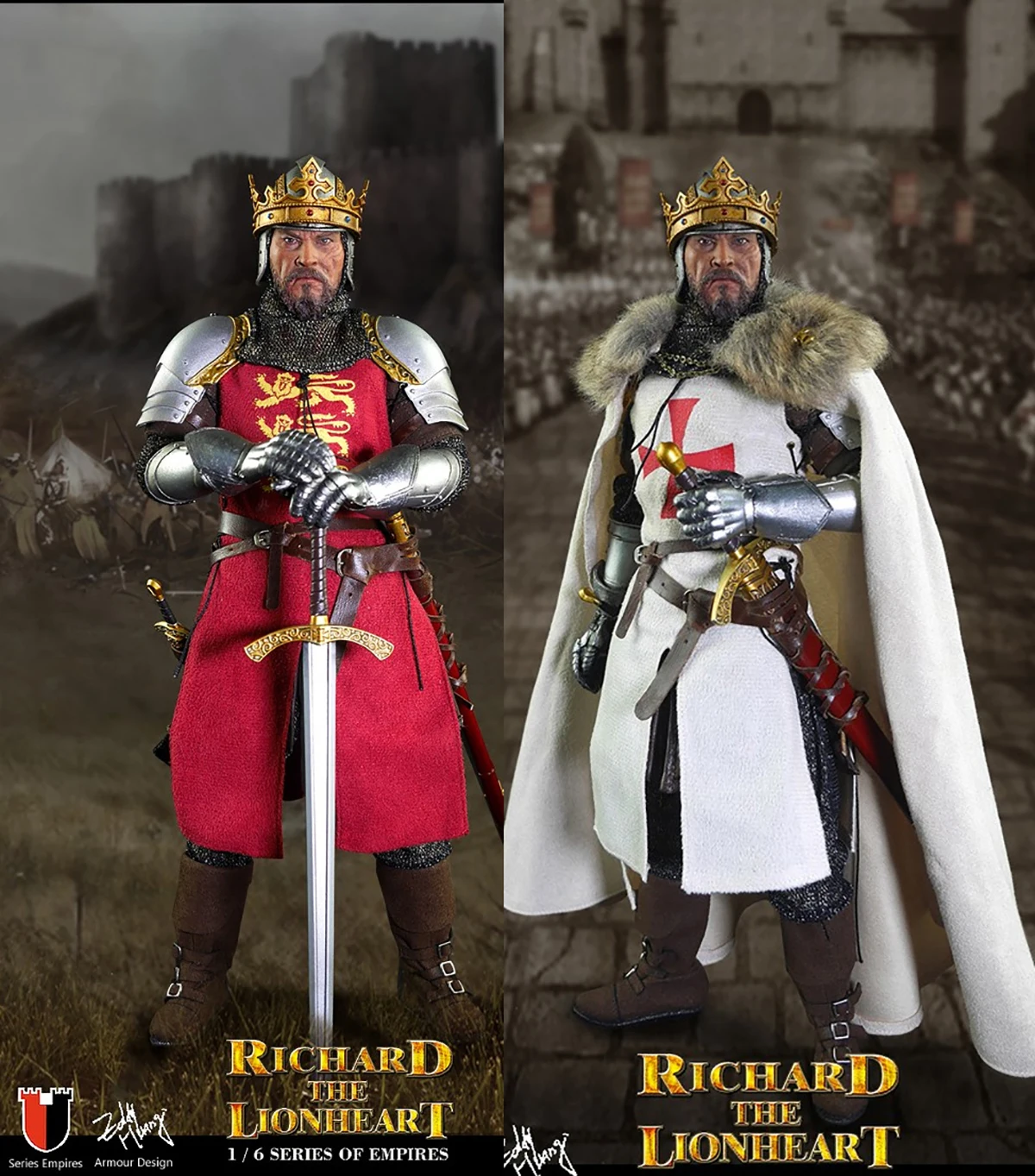 

COOMODEL SE004 1/6 Empires Series Richard the Lionheart 12'' Male Soldier Action Figure Full Set Collectible Model Toys Gift