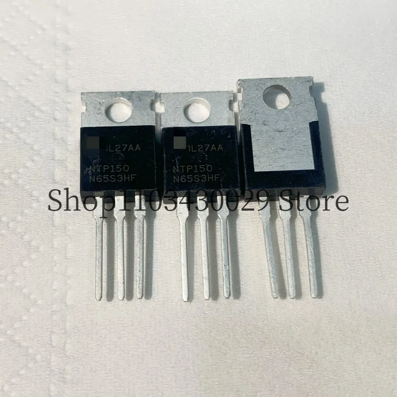 

10Pcs New and Original NTP150N65S3HF NTP150N65 TO-220 24A 650V MOSFET Transistor