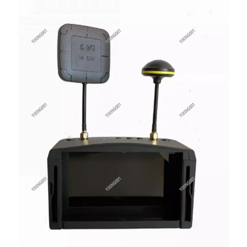 EV800D 5 Inch FPV Goggles with 5.8G 40CH Diversity DVR Built-in Battery Supports External Video Signal for Drone Racing