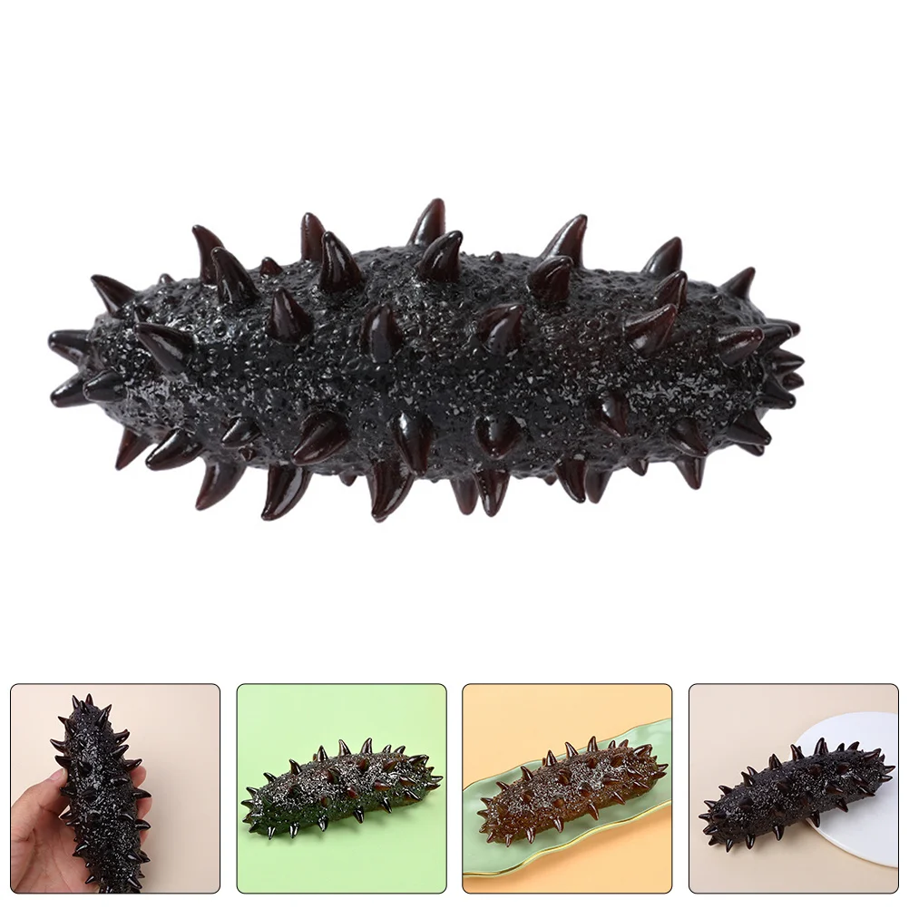 Simulated Sea Cucumber Decor Realistic Artificial Food For Restaurant Display Cabinet Science Educational Playthings Cognitive