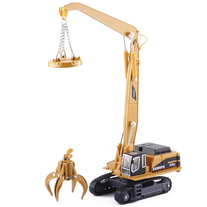 Hot 1:87 alloy Material handling vehicle,independent and beautifully packaged tracked engineering vehicle,free shipping