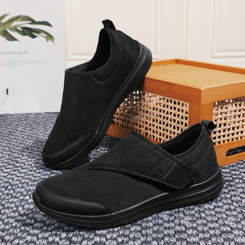 

Women Orthopedics Wide Feet Swollen Walking Casual Shoes Unisex Thumb Eversion Adjusting Soft Comfortable Diabetic Man Shoes