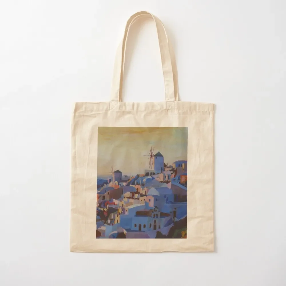 

Morning Glory Oia In Santorini Greece Tote Bag Large bags for women cute pouch bag Tote Bag