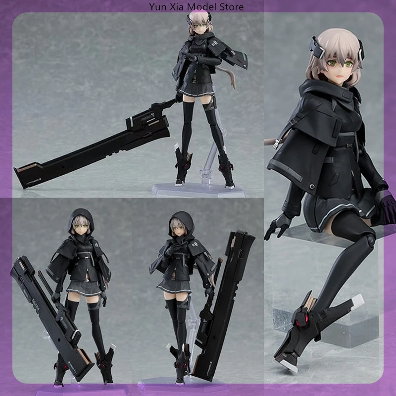 15cm Figma 485# Heavily Armed High School Girls Yi S.H.F Figure Model Statue Boy Collection Desktop Decoration Ornament Toy Gift