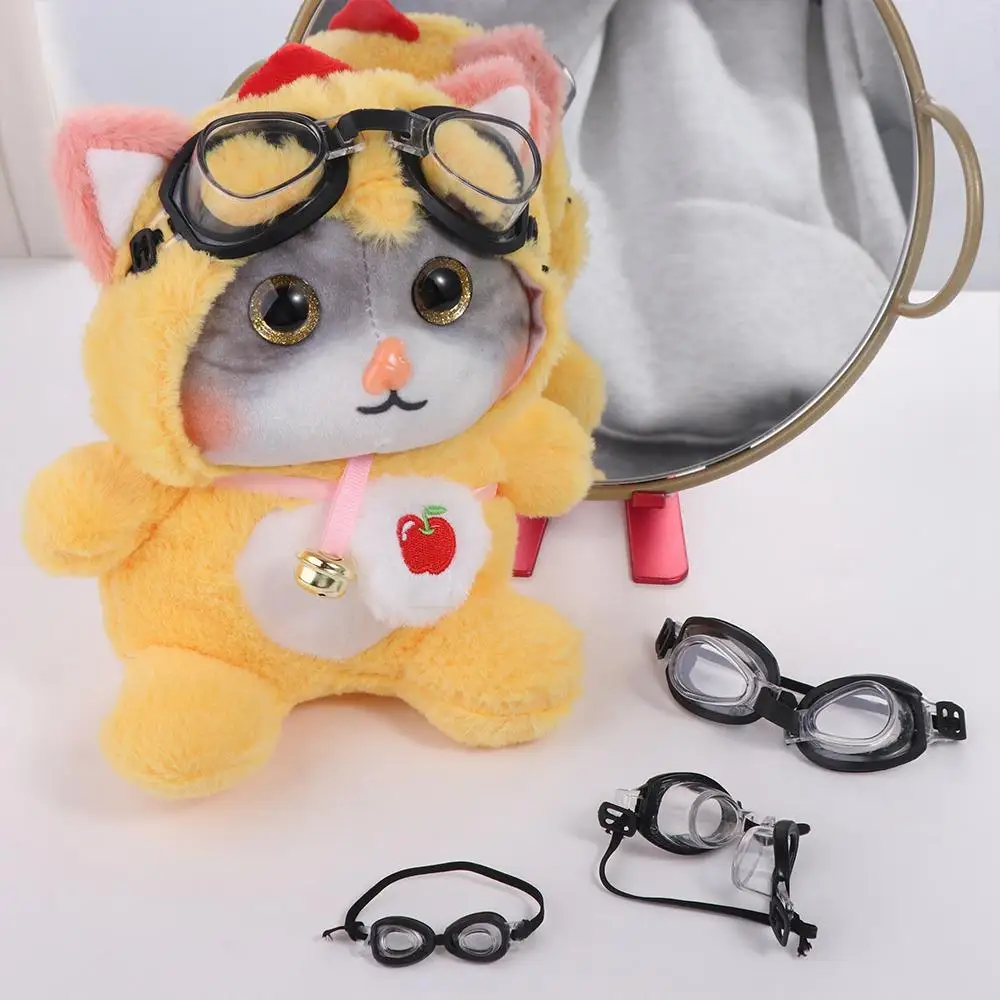 

Tiny Underwater Goggles Dollhouse Props Swimming Glasses Cotton Doll Accessories Doll Goggles Miniatures Play House Toy
