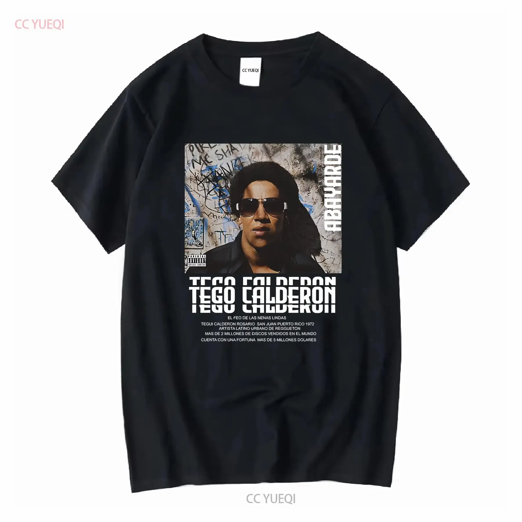 tego calderon T Shirt vintage Washed Slightly Breathable Soft designer clothes Unisex Stretched streetwear Stylish homme