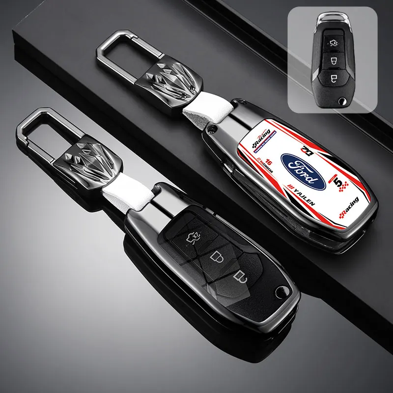 3 кнопки Soft TPU Car Remote Key Case Full Cover Shell для Ford Figo 2017 Mondeo 5 Ecosport Puma 2020 Fiesta Mk8 Everest Ranger
