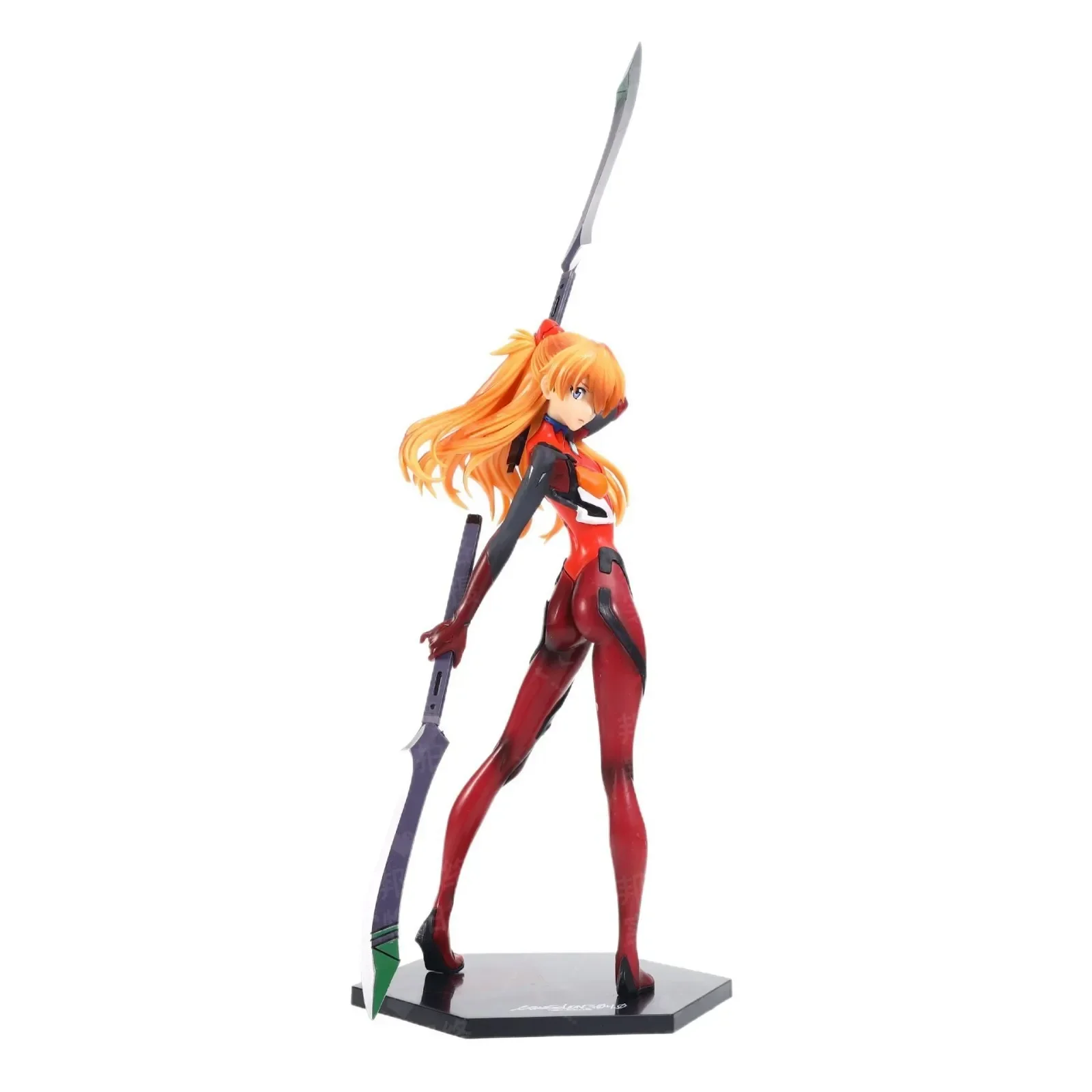 

40cm Anime Cute Neon Genesis Evangelion EVA Asuka Statue model Desktop decoration collection.High-quality PVC material.Toy gift