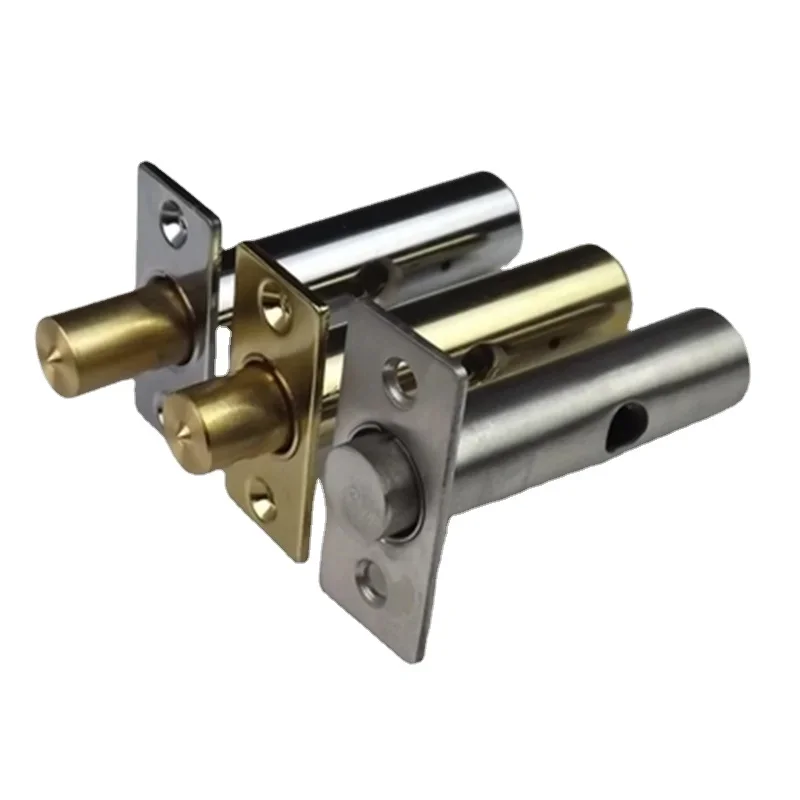 Stainless Steel Pipe Tube Lock Invisible Door Fire Escape Exit Fire Protection Cabinet Locker Furniture Hardware Accessories