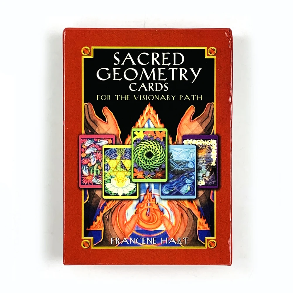 Sacred Geometry Cards For The Visionary Path A 64 Cards Divination Party Game With Integrating Math, Science and Spirituality