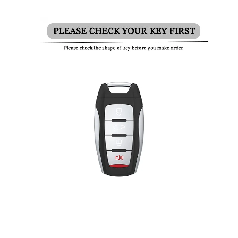 Leather Car Key Holder for Haval H9 H6 H1 H4 H7 F5 F7 H2S GMW Coupe Great Wall Hover Car Key Case Cover Shell Bag Accessories