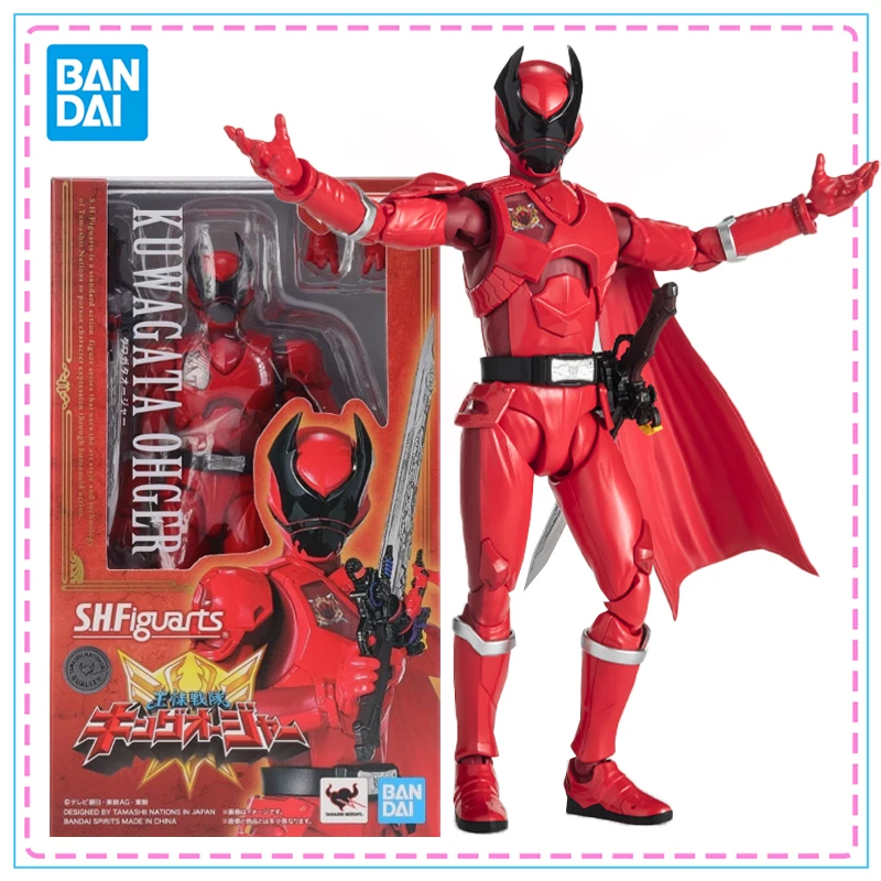 

Bandai S.H.Figuarts Ohsama Sentai King-Ohger Kuwagata Ohger Collection Model Action Figure Genuine SHF Joints Movable Gift