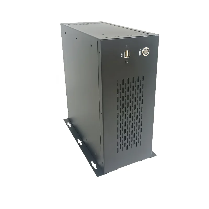 Chassis Industrial Control 4 Slots CNC Industrial Computer Numerical Control 8 COM Ports Visual Computer Storage Server