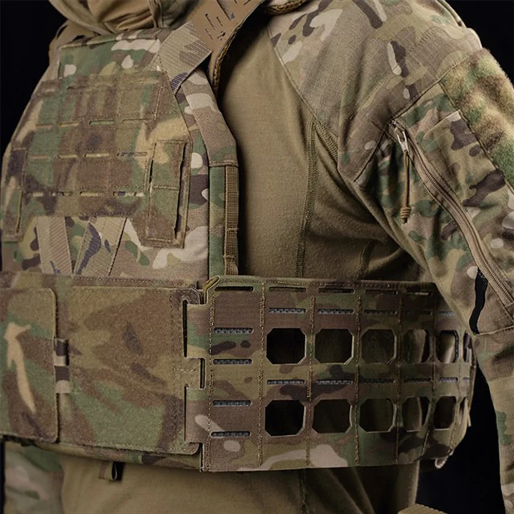 Tactical Molle Cummerbund K Series Lightweight Girdle Quick Release Plate Carrier With Hook&loop For K19 KZ Hunting Vest