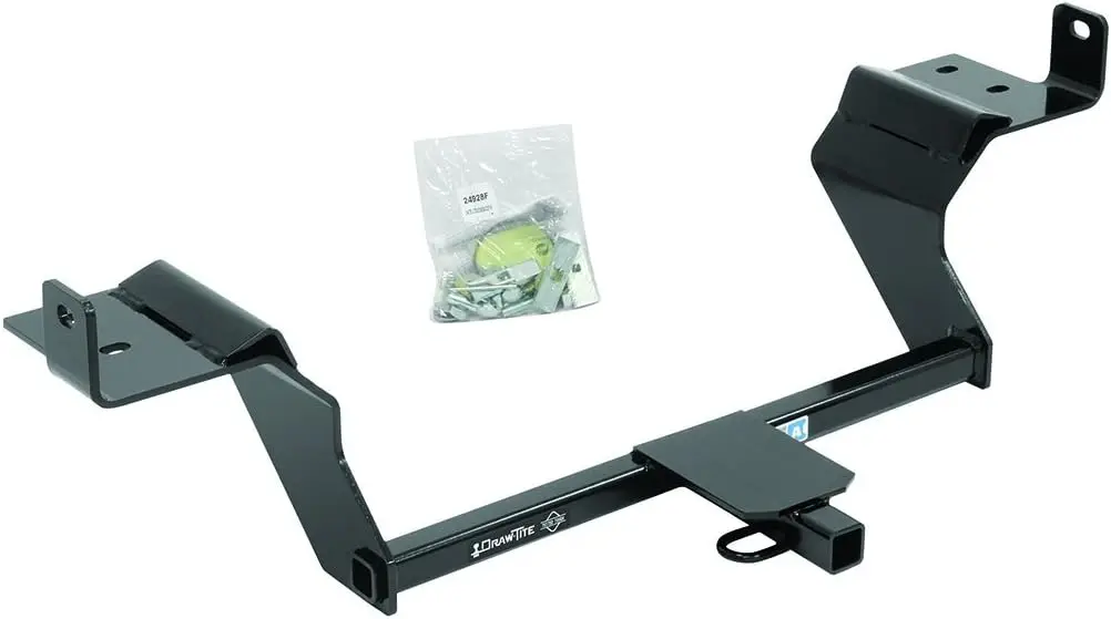 Class 1 Trailer Hitch, 1-1/4 Inch Square Receiver, Compatible with 2015-2023 Ford Mustang