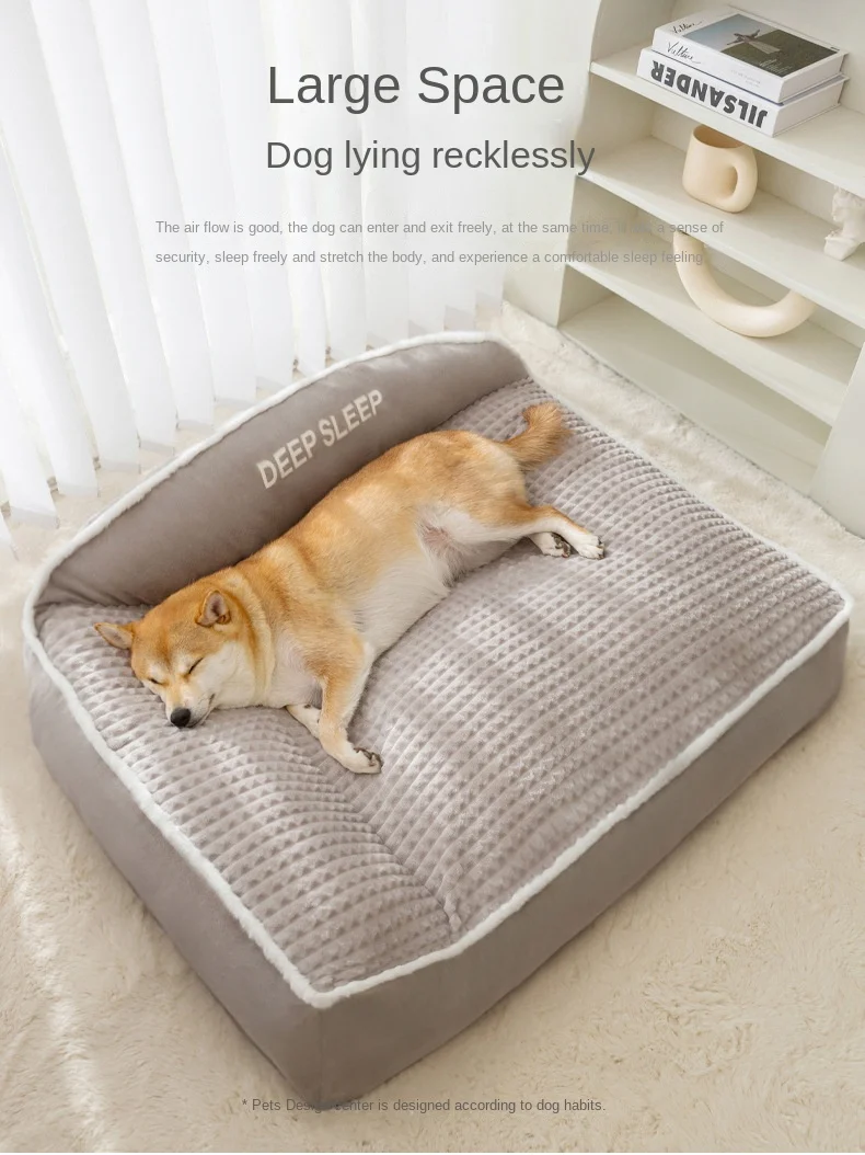 Neue Katze Bett Hund Haustier Bett Zwinger Nicht-Slip Winter Warme Kleine Hund Zwinger Schlafen Entfernt Gewaschen Weiche Welpen Kissen katze Liefert – Detail 5