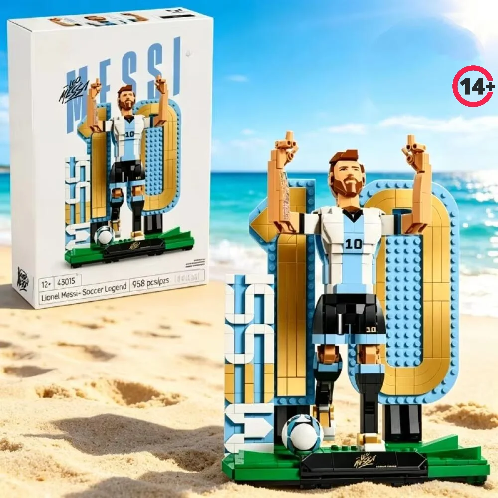 

2026 New Release Sports Element Building Kit Detailed Assembled Model Household Office Collection Decor Festival Christmas Gift