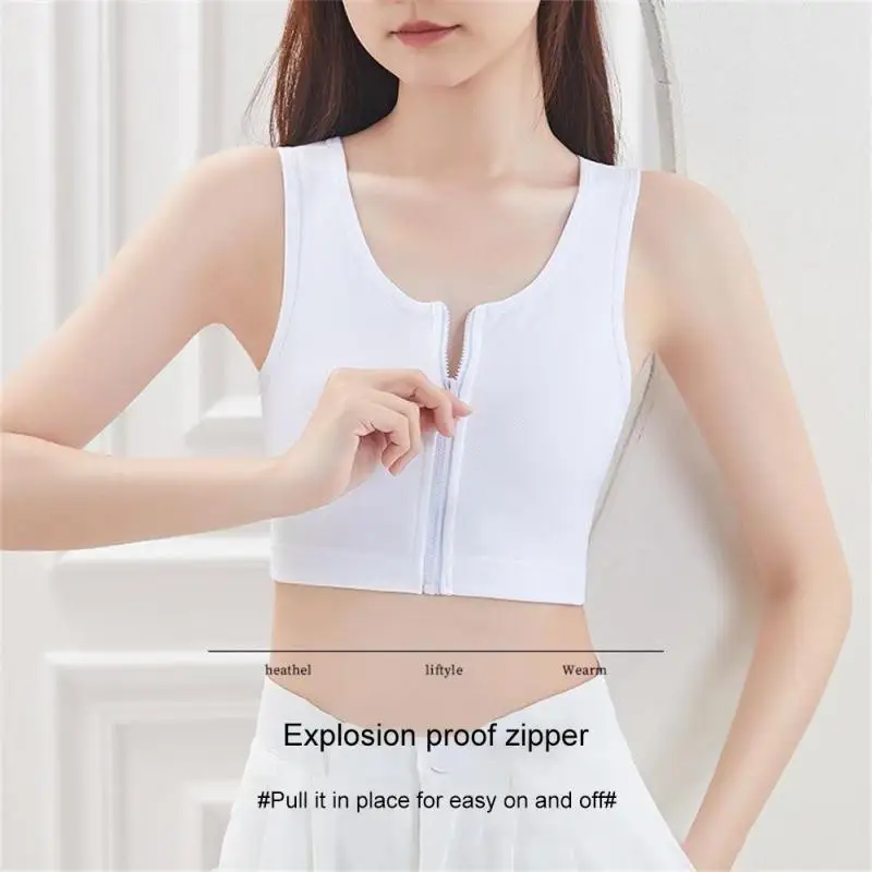 

Running and hiking Strengthen Reinforced Short Corset TSummer sports vest Chest Shaper Breast Binder Trans Vest Underwear