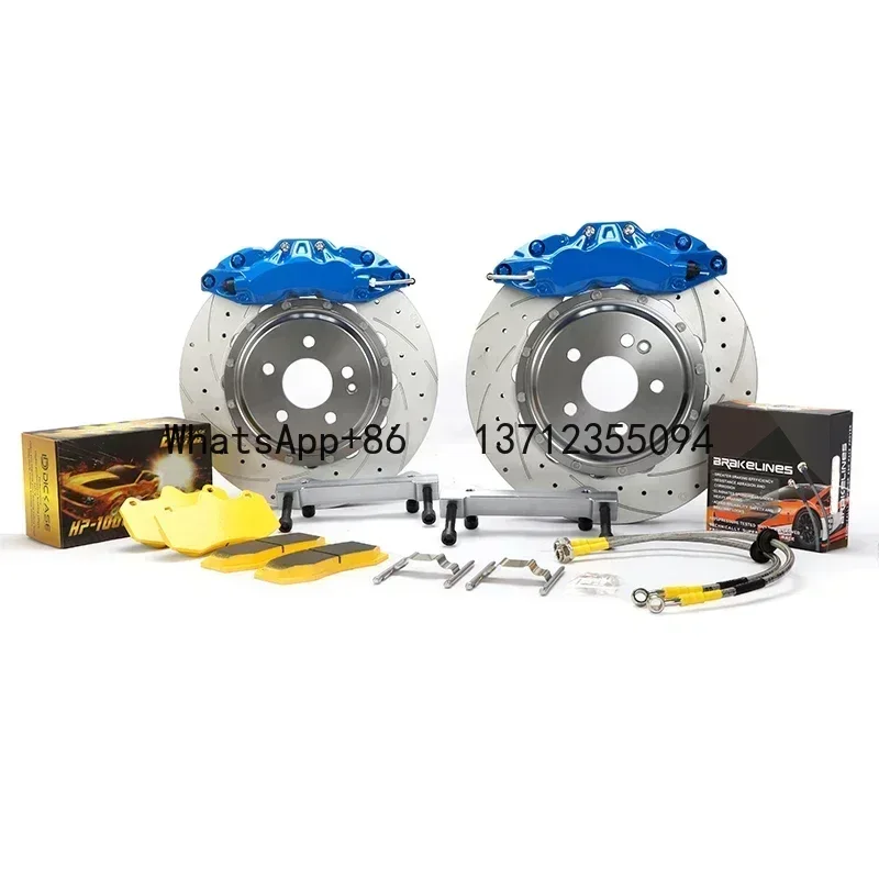 Sistemas de freio de corrida Kits de freio de atualização de 18 polegadas 6 Pot V6 para Porsche 996