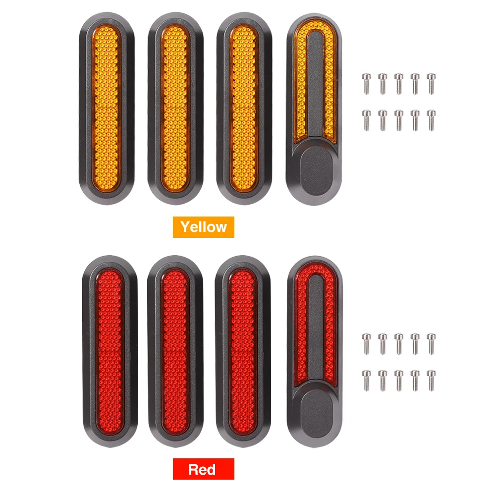 

4 шт., чехол для переднего и заднего колеса электрического скутера, ступицы, защитный чехол, наклейка, детали для скутера, скейтборда для M365