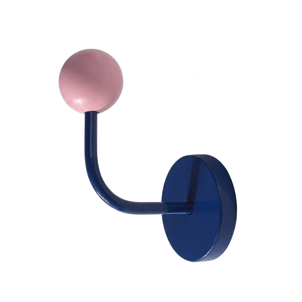 Colorful Magnetic Hook Strong Neodymium Holder for Fridge Kitchen Bathroom Wall Organizer Heavy Duty No Drill ABS Plastic