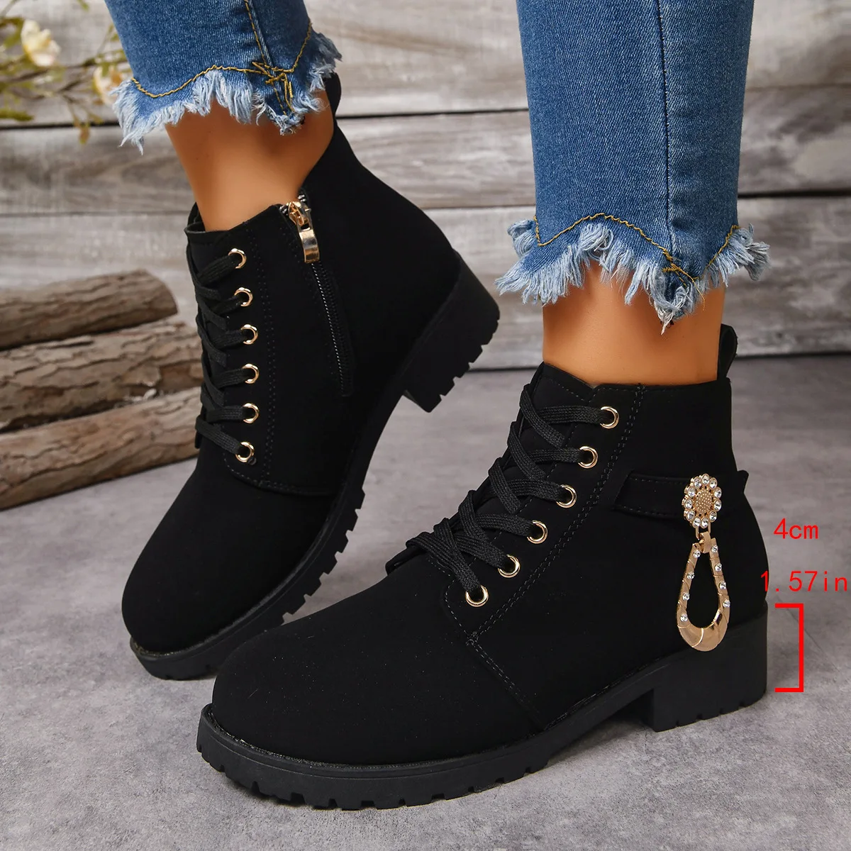 36-43 Plus Size Shoes for Wome - Women'S Fashion Riding Boots review and price