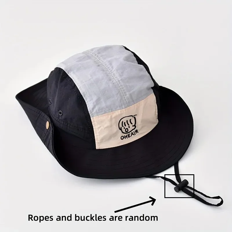 Детская весенне-летняя красивая панама, быстросохнущая водонепроницаемая кепка, солнцезащитная шляпа для путешествий.
