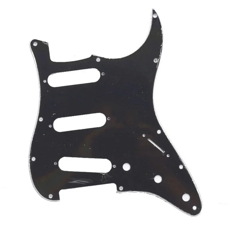 11 Hole Strat ST SSS Single Coil Pickups Guitar Pickguard Scratch Plate with Screws for American Guitar 62 Stratocaster