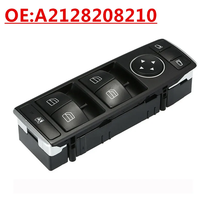 

New OE:A2128208210 Suitable For Mercedes-Benz W212, W204 Glass Lifter Switch Power Window Control Main Button Switch, 60