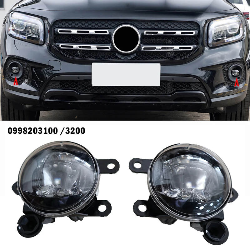 

A 0998203100 0998203200 Front Fog Lamp LED For Mercedes Benz GLB X247 GLA H247 W247 GLB250 2020-2023 Year