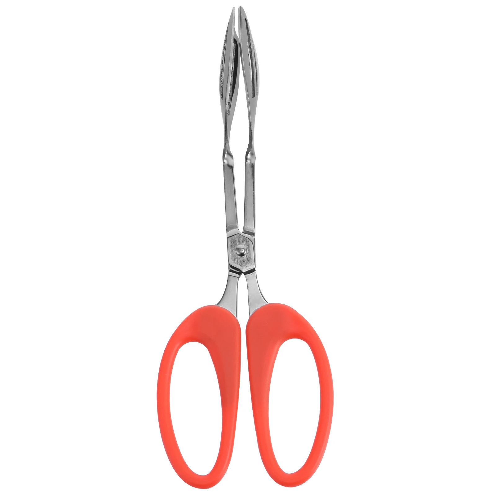 

Stainless Steel Mini Tongs Red Compact Portable Kitchen Tools Salad Buffet Frying Restaurant Practical