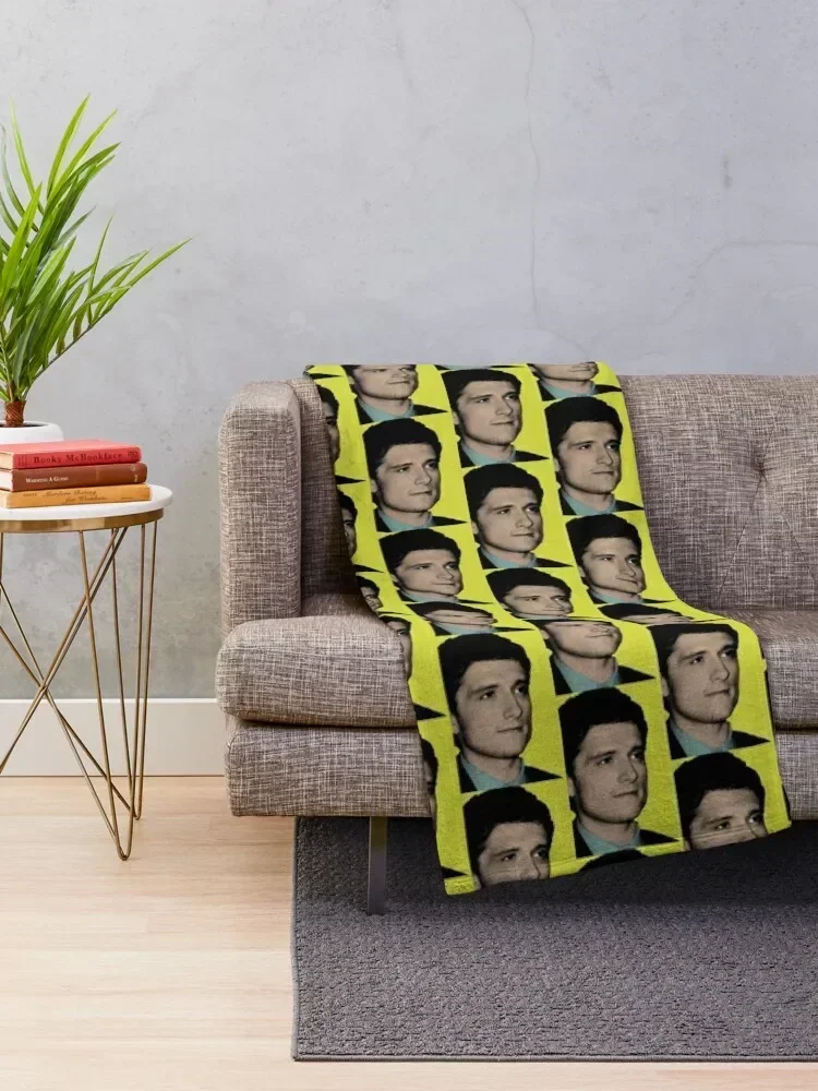 Josh Hutcherson Throw Blanket Nap Bed covers Blankets