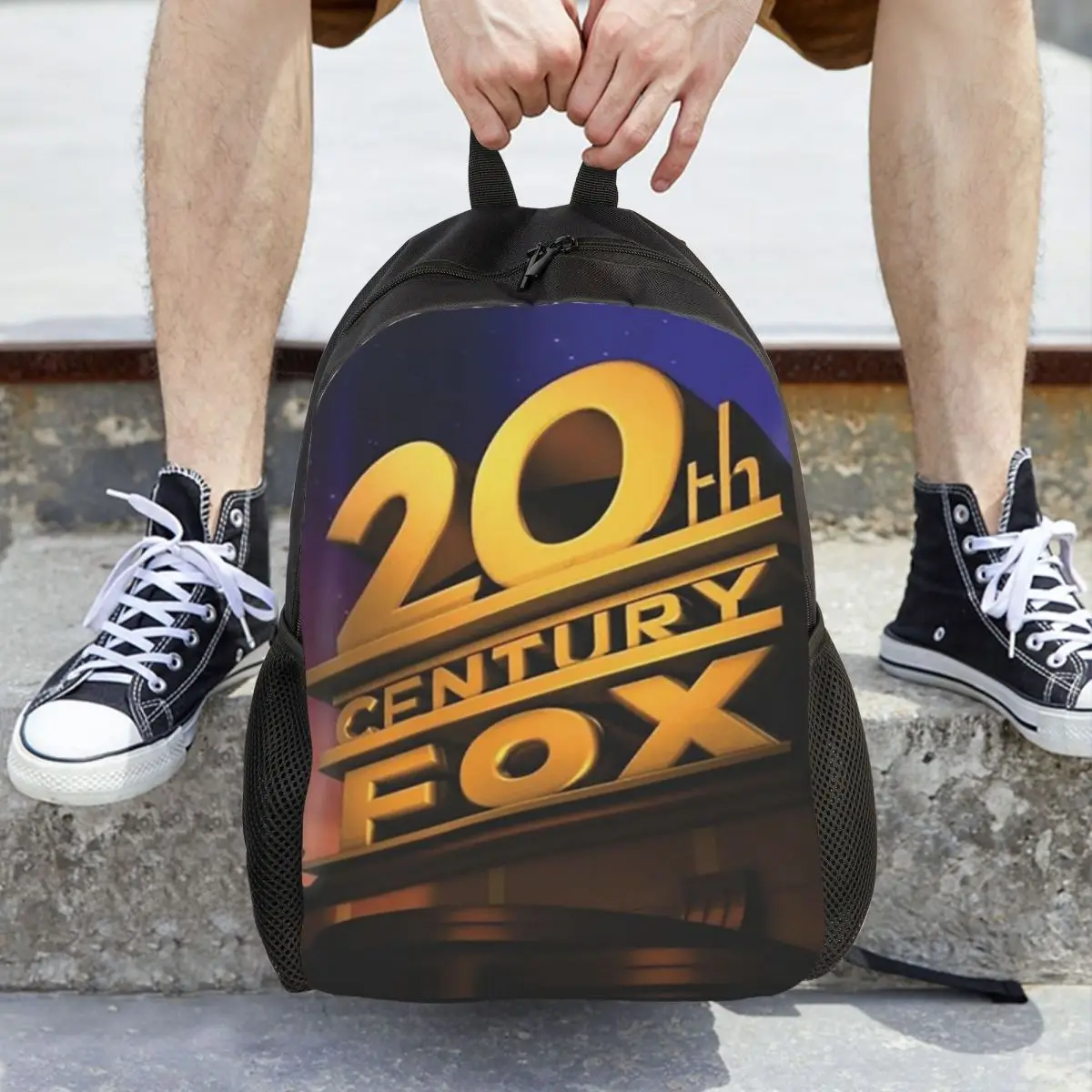 Mochila clásica Fox del siglo XX para estudiantes, bolso escolar, mochila de viaje para senderismo, mochila de moda para niños y niñas, bolsos de hombro
