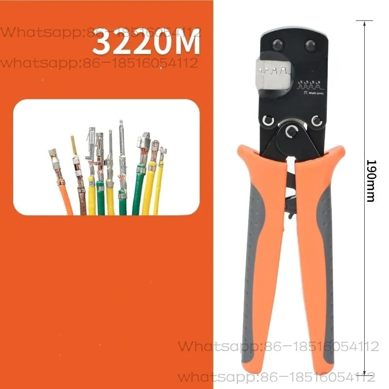 3220M Crimp Pliers 0.03-0.52mm² Micro Connector Crimp Tool Kit 2.0mm Terminal Kit
