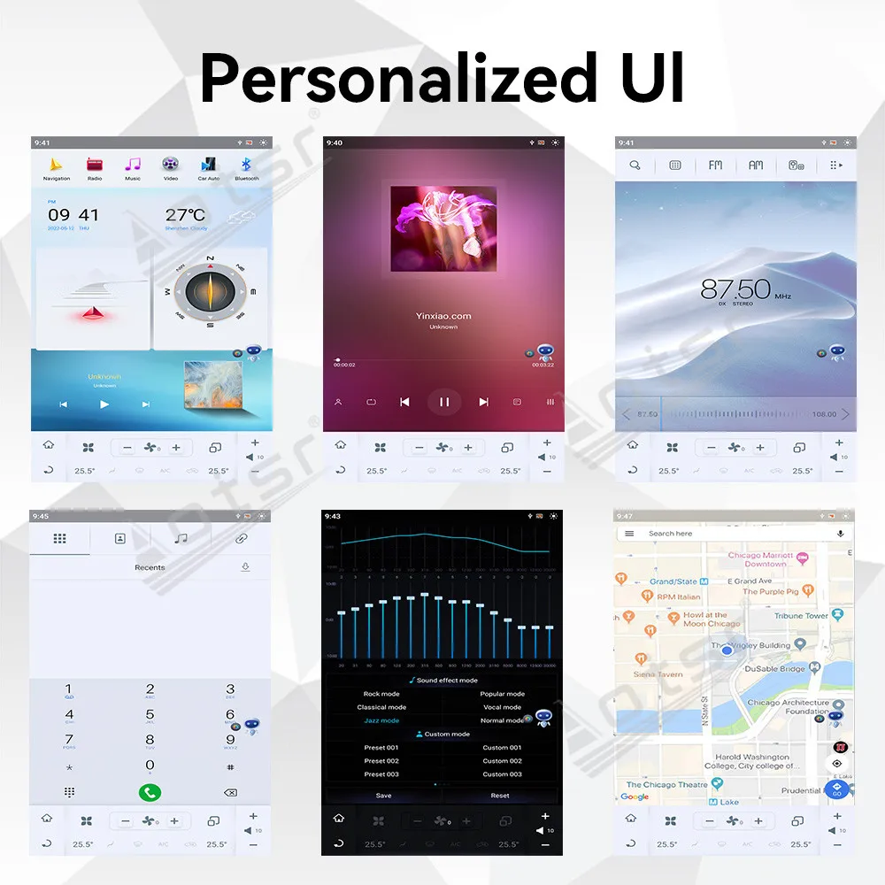 Auto Radio 16 "Android 13 CarPlay Für Toyota Prado 2018-2020 Touchscreen Multimedia Player GPS Navigation Kopf einheit DSP WIFI 4G