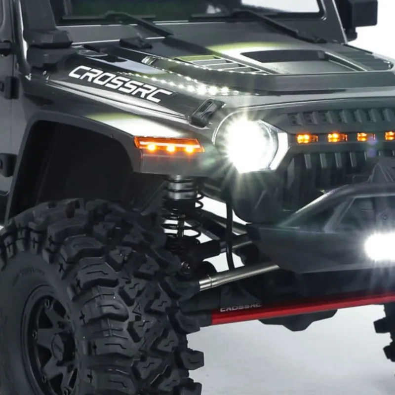 

US Stock 4x4 CROSSRC EMO X4 RC Off-road Vehicle 1/8 4WD Remote Controlled Crawler Cars Model with Lights Exciting Toy TH24159