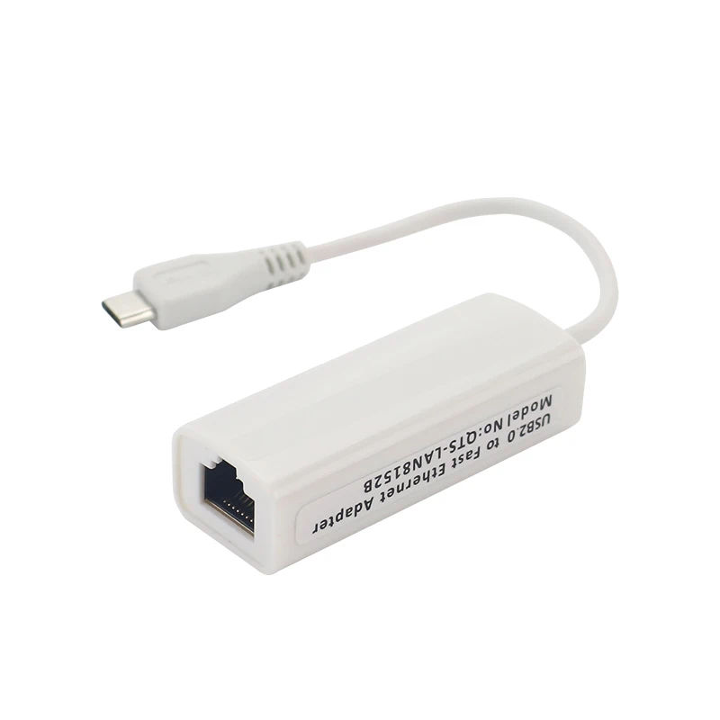محول إيثرنت مايكرو USB محول إيثرنت USB 2.0 بطاقة الشبكة إلى RJ45 لراسبيري بي صفر إيثرنت USB