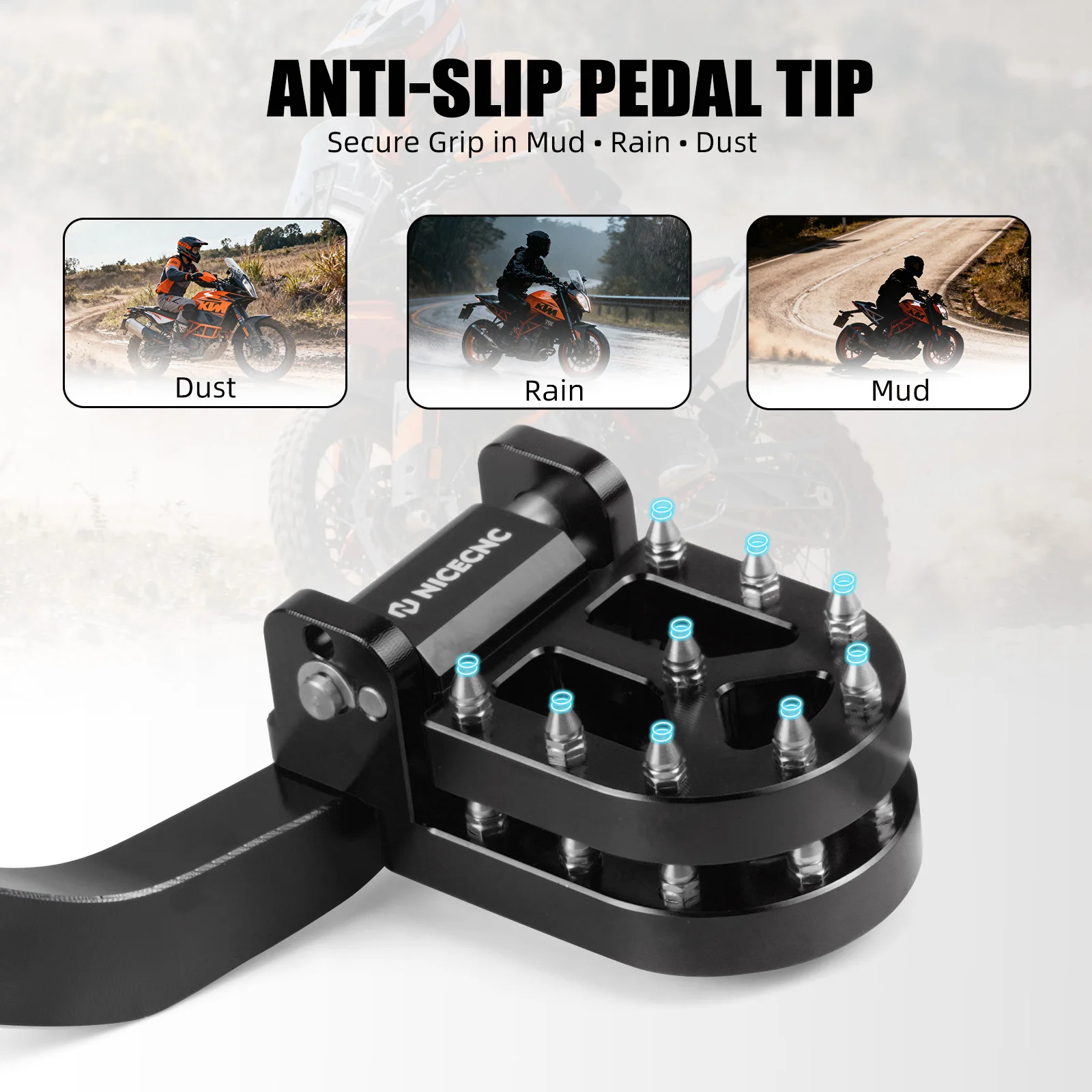 Para ktm 790 890 aventura/r 2021-2025 alavanca de mudança de engrenagem pedal de freio para husqvarna nordin 901 2022-2025 890 aventura r 790 adv