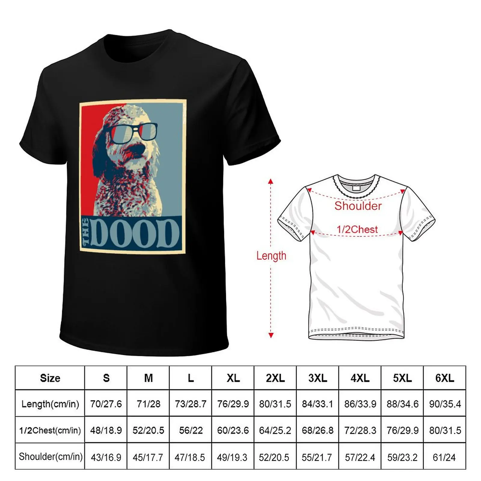 The Dood Goldendoodle Collection T-Shirt boys animal print graphic shirts mens graphic t-shirts