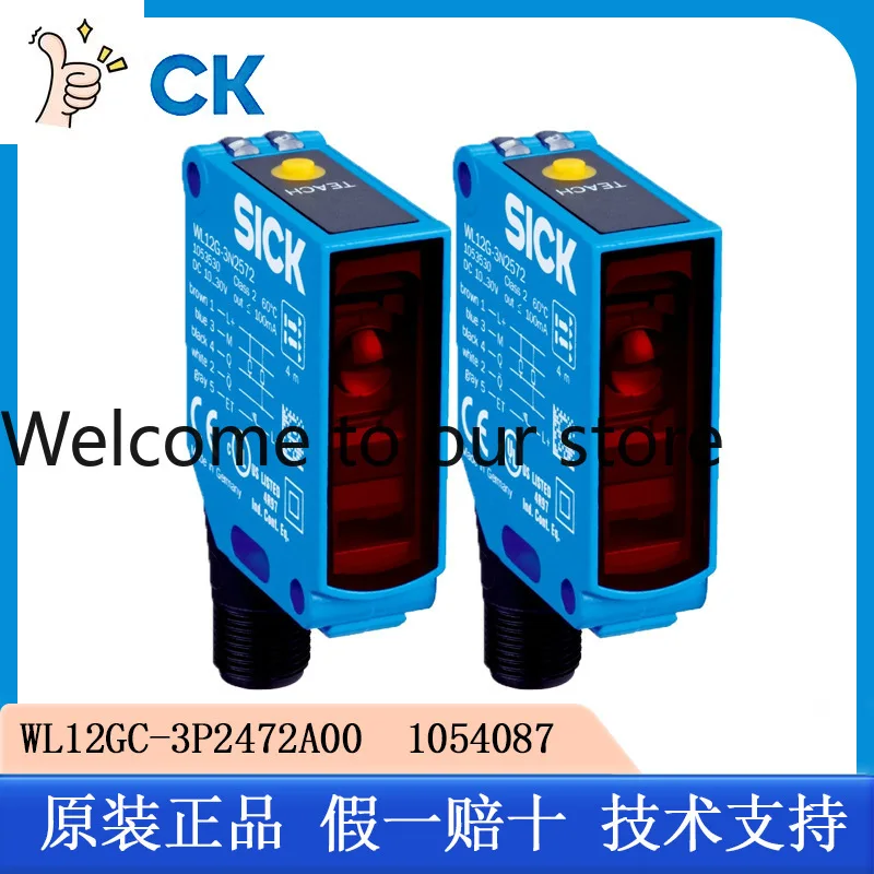 SICK Model WL12GC-3P2472A00 1054087 Mirror Reflection Photoelectric Sensor