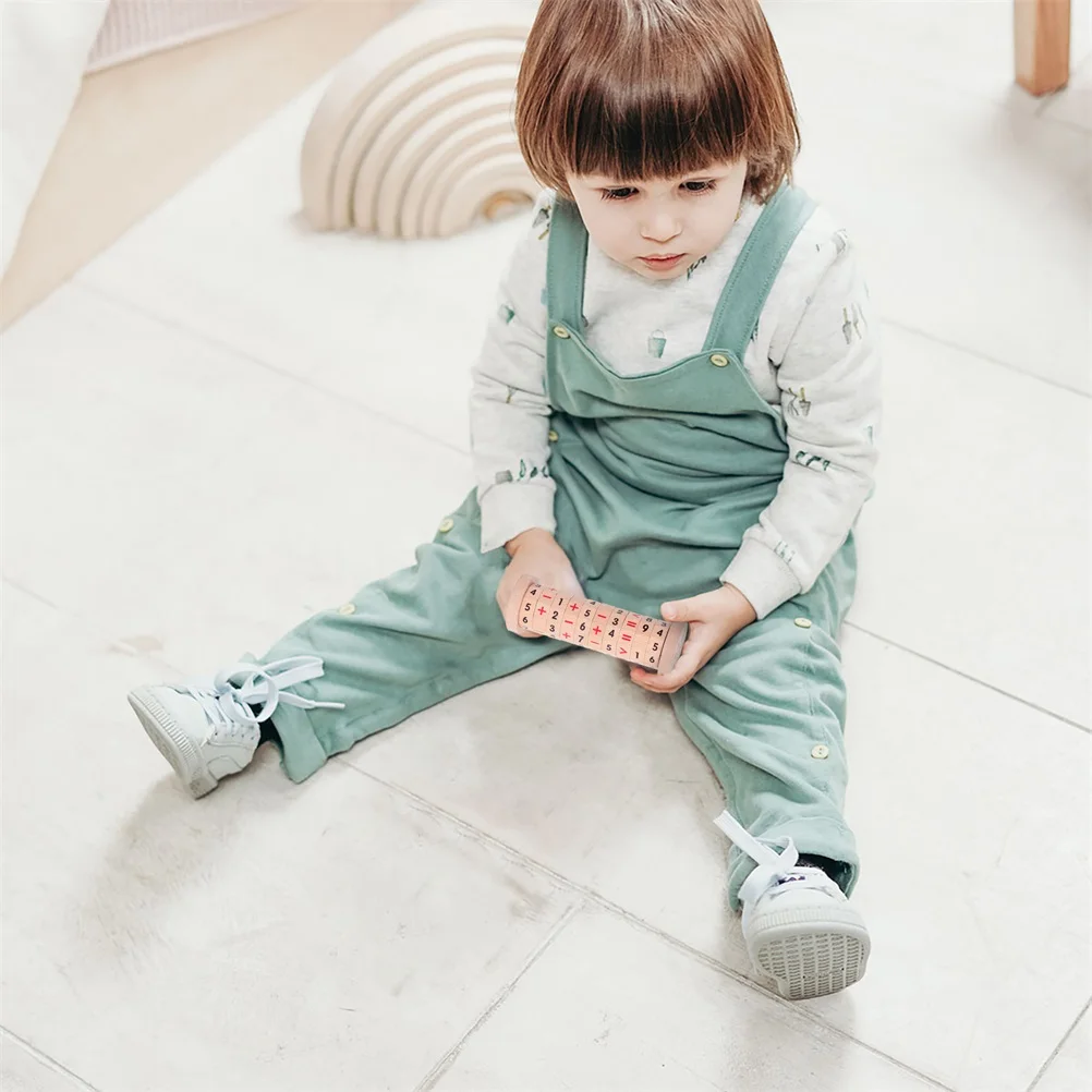 나무 하이브리드 속도 계산기 산술 학습 장난감 프리미엄 소재 어린이 유치원 수학 교육 논리