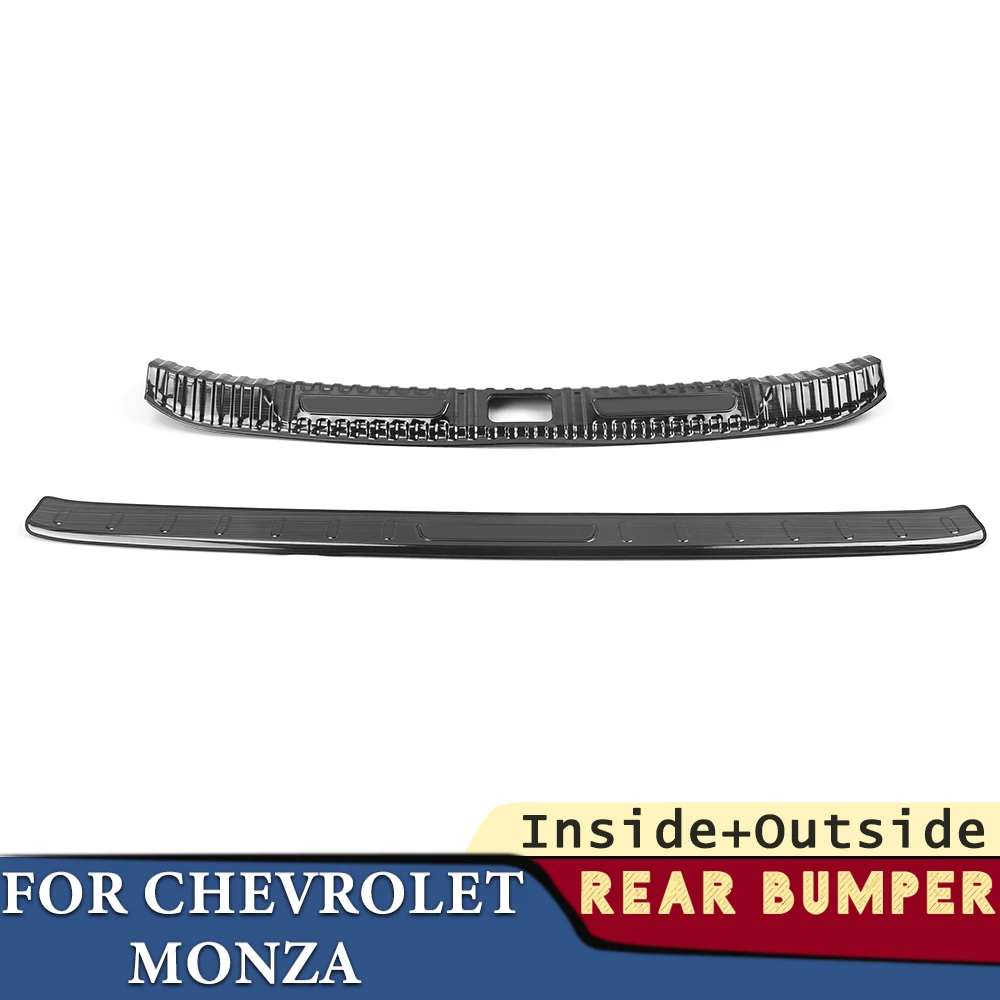 

Trunk Bumper for Chevrolet Monza 2019-2022 Car Accessories Stainless Rear Fender Protector Sill Pad Cover Sticker Decoration