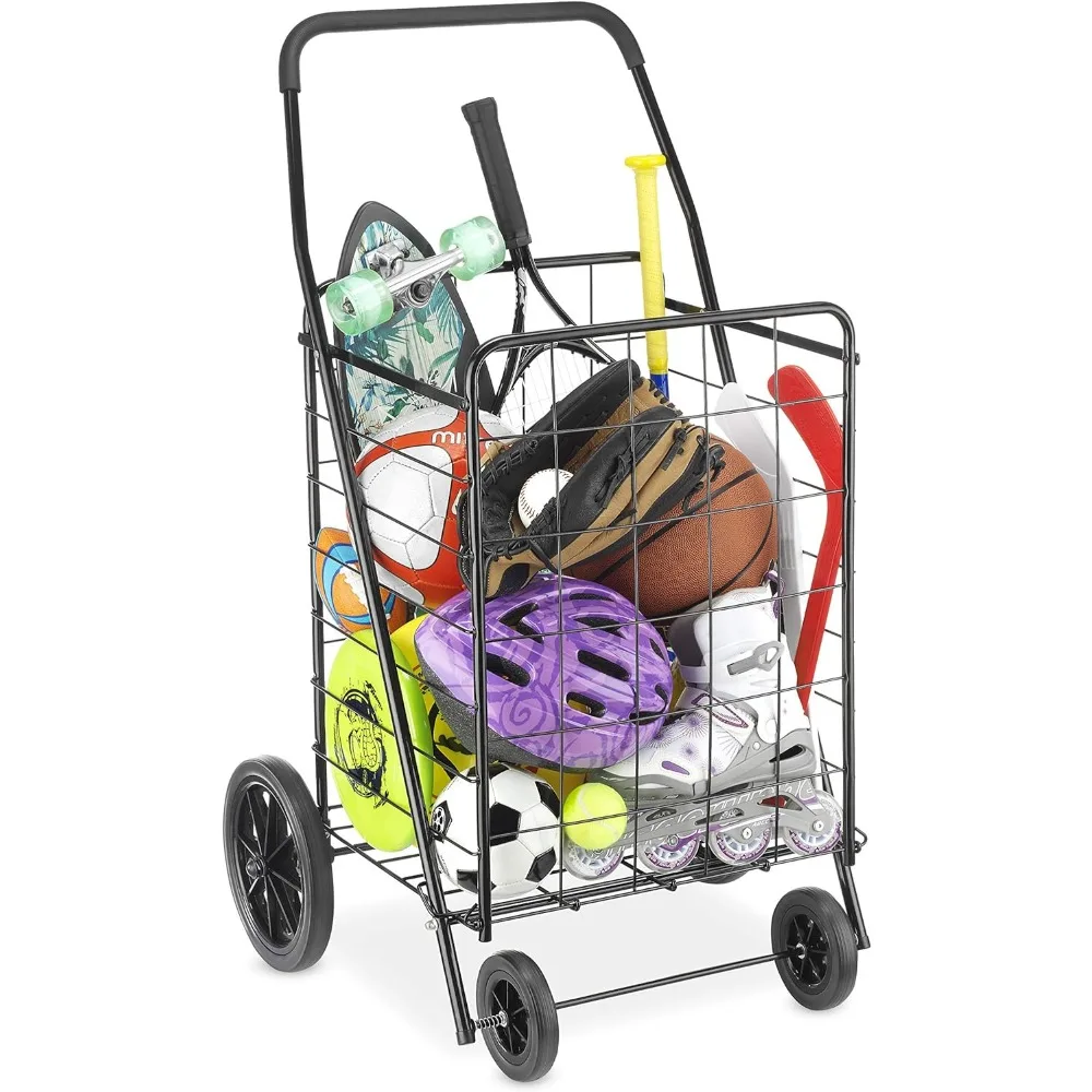 Whitmor deluxe Utility Cart, extra groß, schwarz